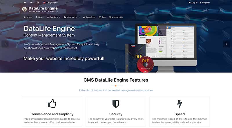 DataLife Engine CMS alternativo a WordPress nel 2025