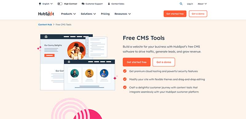 hubspot cms